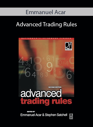 Emmanuel Acar - Advanced Trading Rules