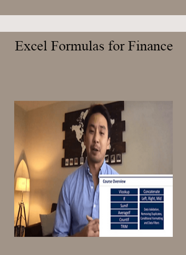 Excel Formulas for Finance