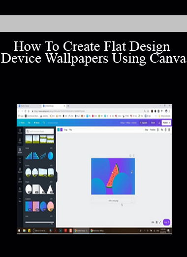 How To Create Flat Design Device Wallpapers Using Canva