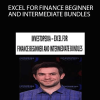 INVESTOPEDIA - EXCEL FOR FINANCE BEGINNER AND INTERMEDIATE BUNDLES