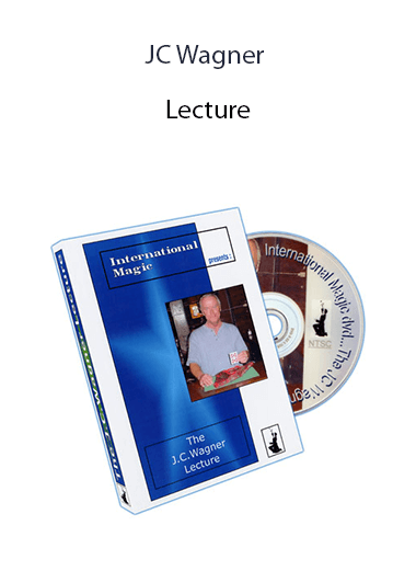 JC Wagner - Lecture