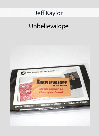 Jeff Kaylor - Unbelievalope