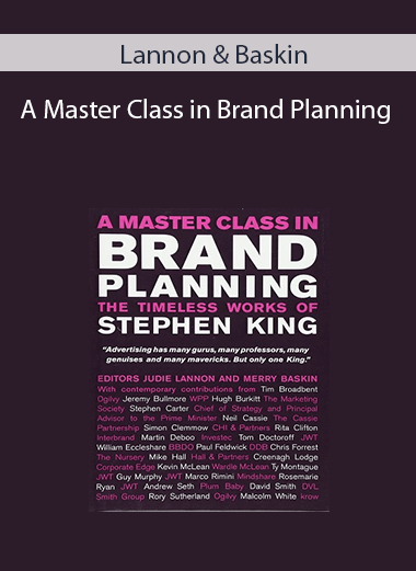 Lannon & Baskin - A Master Class in Brand Planning