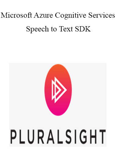 Microsoft Azure Cognitive Services - Speech to Text SDK