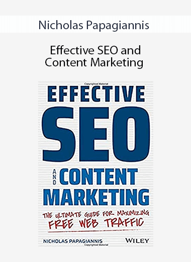 Nicholas Papagiannis - Effective SEO and Content Marketing