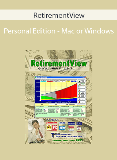 RetirementView - Personal Edition - Mac or Windows