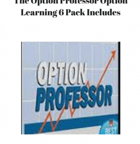  The Option Professor Option Learning 6 Pack Includes 