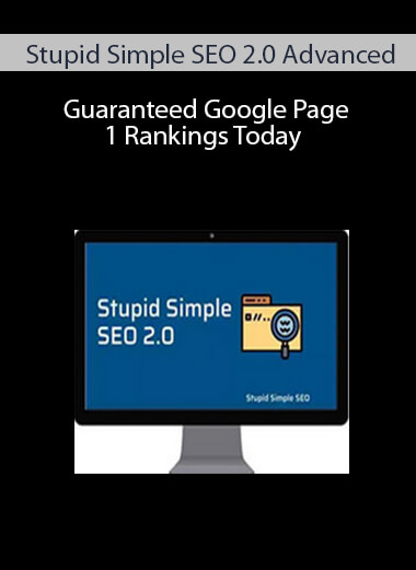Stupid Simple SEO 2.0 Advanced - Guaranteed Google Page 1 Rankings Today
