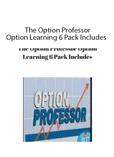 The Option Professor Option Learning 6 Pack Includes