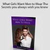 Daniel Johnson & Kezia Noble – What Girls Want Men to Wear The Secrets you always wish you knew