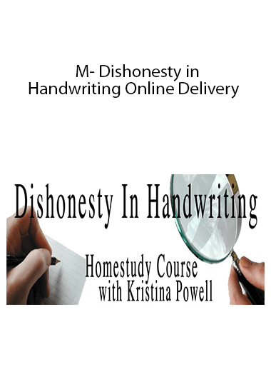 M- Dishonesty in Handwriting Online Delivery