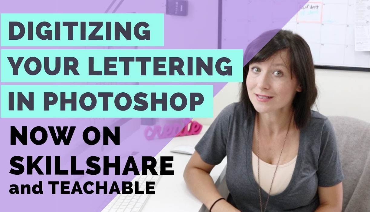  Veronica Zubek - Digitize your lettering with Photoshop 