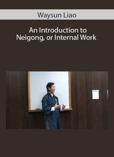 Waysun Liao – An Introduction to Neigong, or Internal Work