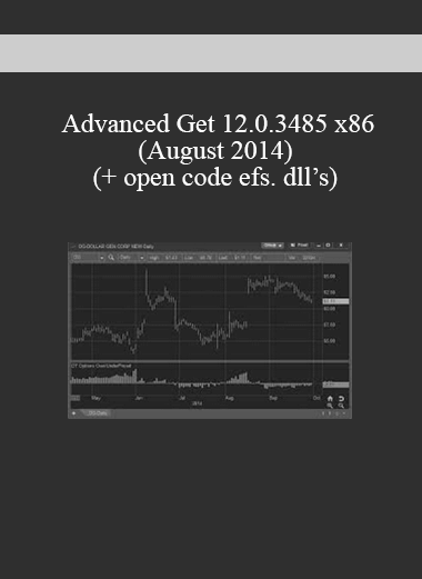 Advanced Get 12.0.3485 x86 (August 2014) (+ open code efs. dll’s) for Any eSignal Account