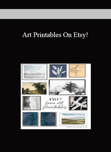 Art Printables On Etsy!
