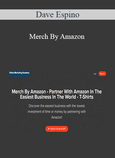 Dave Espino - Merch By Amazon - Partner With Amazon In The Easiest Business In The World - T-Shirts