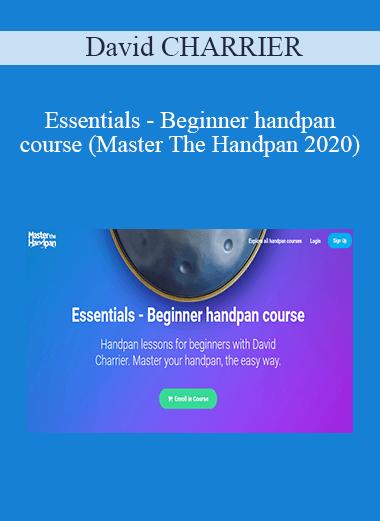 David CHARRIER - Essentials - Beginner handpan course (Master The Handpan 2020)