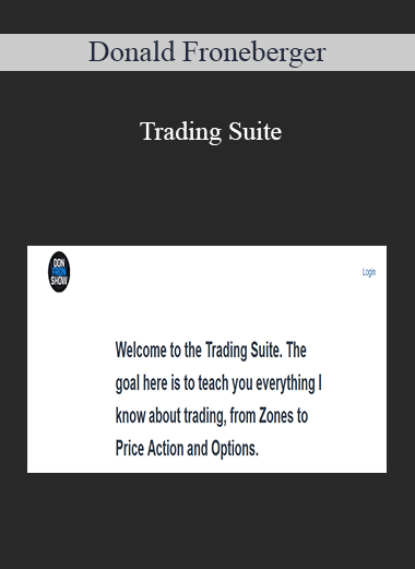 Donald Froneberger - Trading Suite