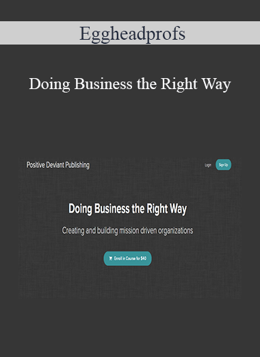 Eggheadprofs - Doing Business the Right Way
