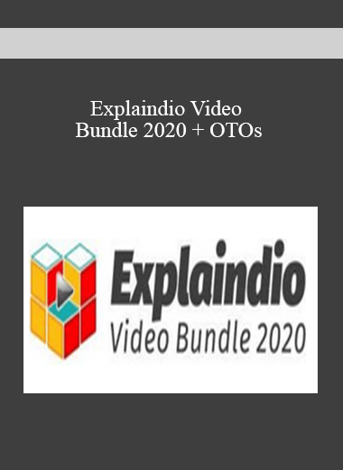 Explaindio Video Bundle 2020