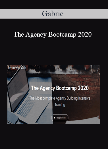 Gabrie - The Agency Bootcamp 2020