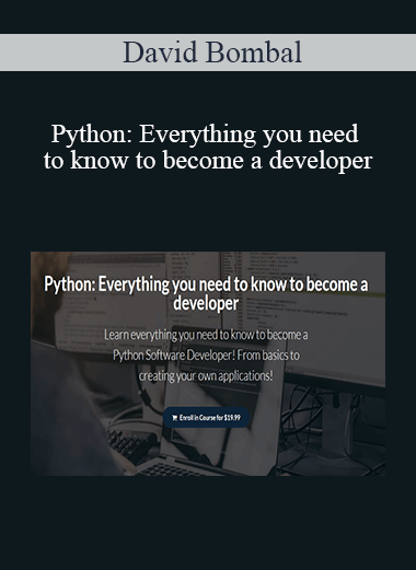 David Bombal - Python: Everything you need to know to become a developer