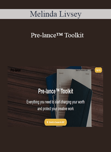 Melinda Livsey - Pre-lance™ Toolkit