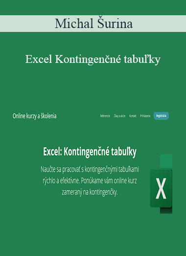 Michal Šurina - Excel Kontingenčné tabuľky