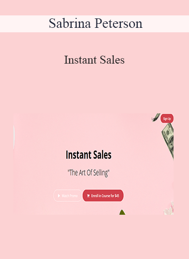Sabrina Peterson - Instant Sales