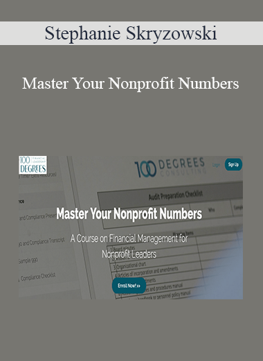 Stephanie Skryzowski - Master Your Nonprofit Numbers