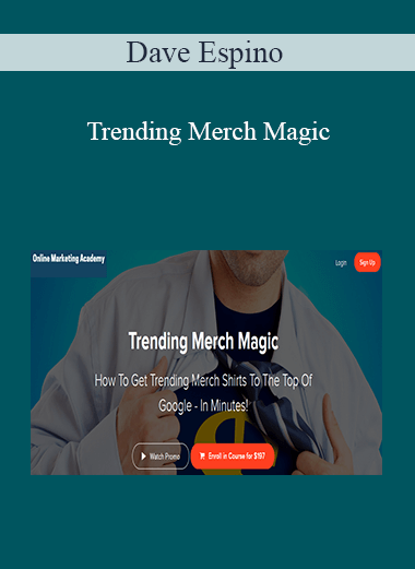Dave Espino - Trending Merch Magic