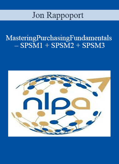 Mastering Purchasing Fundamentals – SPSM1 + SPSM2 + SPSM3