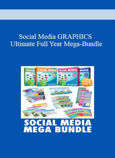 Social Media GRAPHICS Ultimate Full Year Mega-Bundle