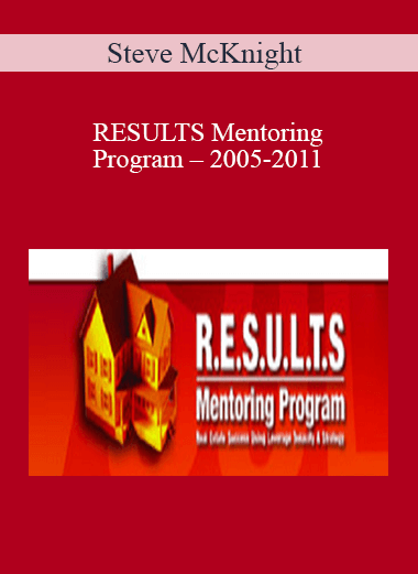 Steve McKnight – RESULTS Mentoring Program – 2005-2011