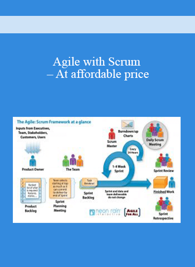 Agile with Scrum – At affordable price
