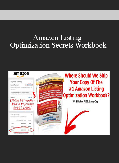Amazon Listing Optimization Secrets Workbook