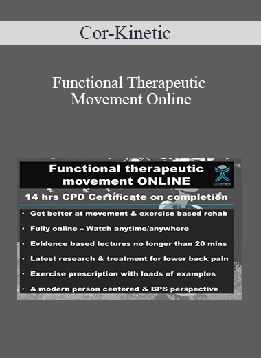 Cor-Kinetic - Functional Therapeutic Movement Online