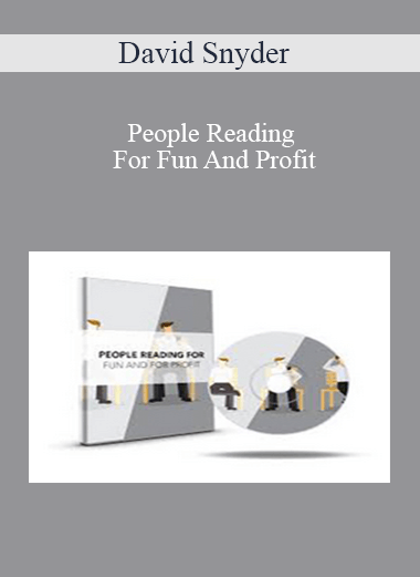 David Snyder - People Reading For Fun And Profit