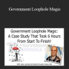 Jason Luchessi – Government Loophole Magic