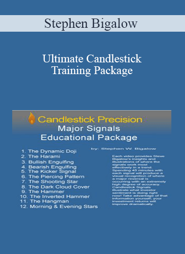 Stephen Bigalow - Ultimate Candlestick Training Package and Bonus Candlestick Analysis Technician Seminar