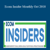 Tanner Larsson – Ecom Insider Monthly Oct 2018