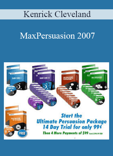 Kenrick Cleveland - MaxPersuasion 2007
