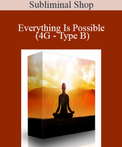 Subliminal Shop - Everything Is Possible (4G - Type B)