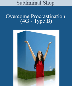 Subliminal Shop - Overcome Procrastination (4G - Type B)