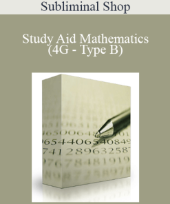 Subliminal Shop - Study Aid Mathematics (4G - Type B)