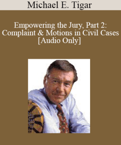 [Audio] Michael Tigar - Empowering the Jury