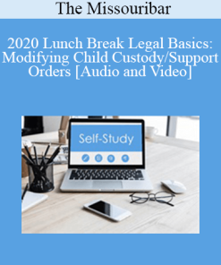 The Missouribar - 2020 Lunch Break Legal Basics: Modifying Child Custody/Support Orders