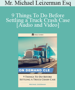 Michael Leizerman - 9 Things To Do Before Settling a Truck Crash Case