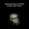 Demonstration of REBT - Albert Ellis