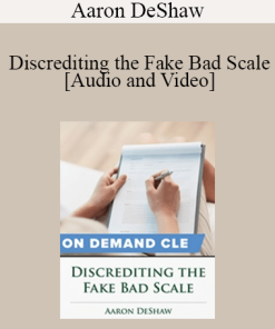 Trial Guides - Discrediting the Fake Bad Scale